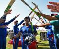 Ex-skipper Afghan receives guard of honour from Namibia