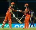 IPL PIX: Tripathi, Markram star in SRH's win vs KKR