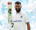 Pujara falls cheaply on Sussex debut