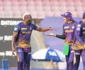 Russell first in IPL to scalp four wickets in one-over spell