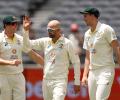 Lyon snares 6 as Australia outclass West Indies in first Test