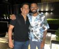 Dhoni, Hardik Groove On The Dance Floor