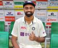 Unadkat ends 12-year wait for maiden Test wicket!