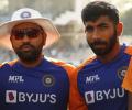 Bumrah has a great mind of the game: Rohit