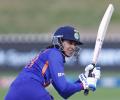 India opener Mandhana hit on head in World Cup warm-up