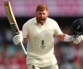 Ashes PIX: Bairstow century leads England's fightback