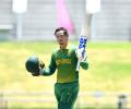 PIX: Rampaging South Africa humiliate India in ODIs