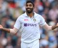 PHOTOS: Bumrah's all-round show floors England at Edgbaston