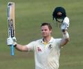 Smith, Labuschagne hundreds power Australia on Day 1