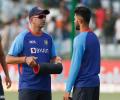 Coach Dravid defends under-fire Gaikwad and Iyer