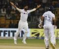 PHOTOS: Bowlers give India the honours on Day 1