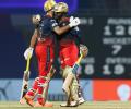 IPL PIX: RCB edge KKR in thrilling finish