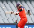 PICS: Netherlands dash Zimbabwe's semi-final hopes