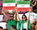 Iranian Women Protest At World Cup