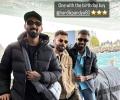 Kohli's Day Off With Birthday Boy Hardik