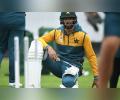 Hit on head, Pak batter Masood's scans normal