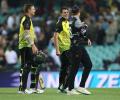 Smiles After Kiwis Thump Aussies