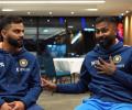 Pandya pays emotional tribute to Kohli after 'special sixes'