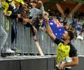 Marcus Stoinis hits fastest Australian T20I fifty