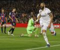 Barca stunned as Benzema 'tricks Real into Copa final