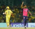 PIX: Sandeep holds nerve as RR edge CSK in thriller