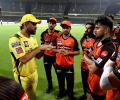 SRH Players Attend Dhoni Masterclass