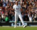 PIX: Broad scripts perfect farewell; England level Ashes series