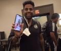 Team India Touches Down In US