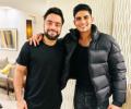 'Captain Sahab' Meets Rashid Khan