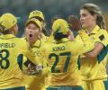 2nd ODI PIX: Ghosh, Deepti effort in vain as Aus take unassailable 2-0 lead