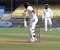 Ranji Trophy: Injured Vihari bats one-handed to defy MP