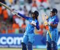 PIX: Jemimah shines as India beat Pakistan in thriller