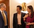 Tendulkar talks philanthropy with Bill Gates