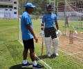 Team India Hits The Nets In Dominica