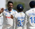 PICS: Ashwin stars as India rout Windies inside 3 days