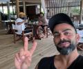 Kohli 'Chillin' With Rahane, Thakur