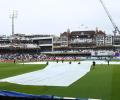 PIX: Rain forces stumps on Day 4 as Aus chase 384 for win