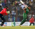 Bangladesh stun world champions England for first T20 win