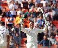 PHOTOS: Khawaja's ton gives Australia upper hand on Day 1