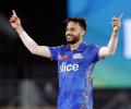 IPL PIX: Madhwal takes 5 as Mumbai trounce LSG; set up Titans clash