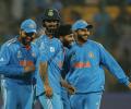 World Cup PIX: India remain unbeaten with 160-run win over Netherlands