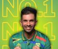 SA spinner Maharaj is No 1 ODI bowler; Gill top batter