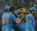 PIX: Shami's seven powers India into World Cup final