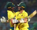 PHOTOS: Aus edge SA to enter their 8th World Cup final