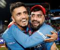 Afghan players pay tribute to earthquake victims with World Cup win