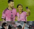 Teenager Invades Pitch To Meet Messi