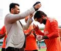 Patidar Gets His Test Cap From Zaheer!