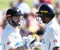 Ravindra, Williamson centuries frustrate South Africa