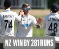 New Zealand thrash SA by 281 runs in 1st Test