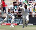 PIX: Siraj shines; India in control on see-saw Day 1